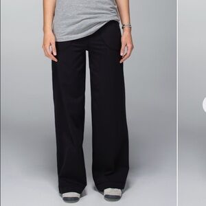 lululemon athletica Black Track Pants